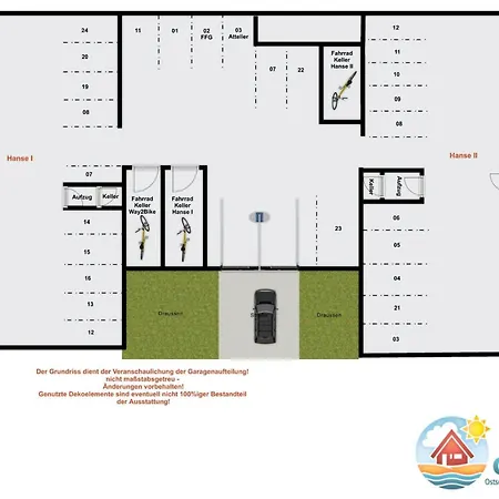 Διαμέρισμα Hanseresidenz I Whg 21